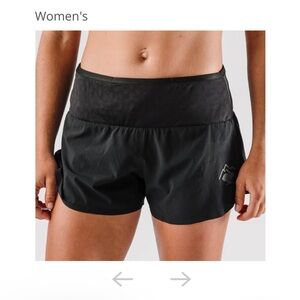 Sleek Black Women's Athletic Shorts